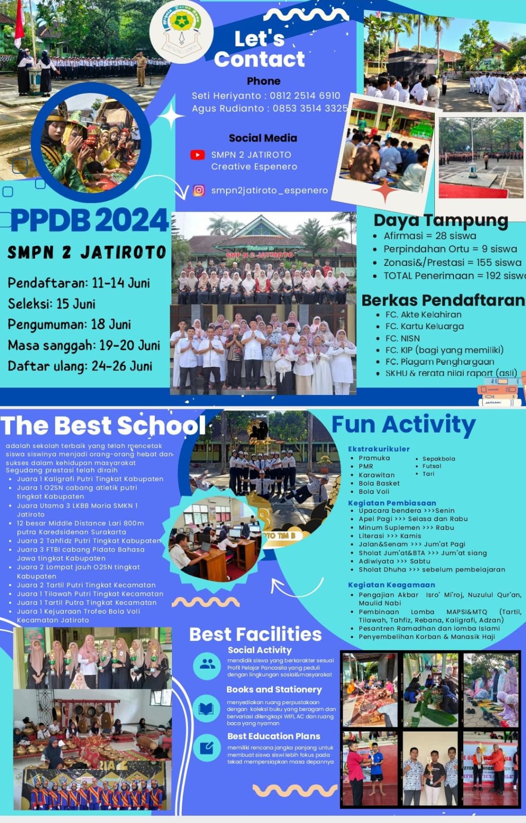 Pendaftaran PPDB SMP Negeri 2 Jatiroto Telah dibuka!